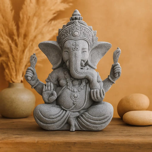 Sandstone Ganesha Statue